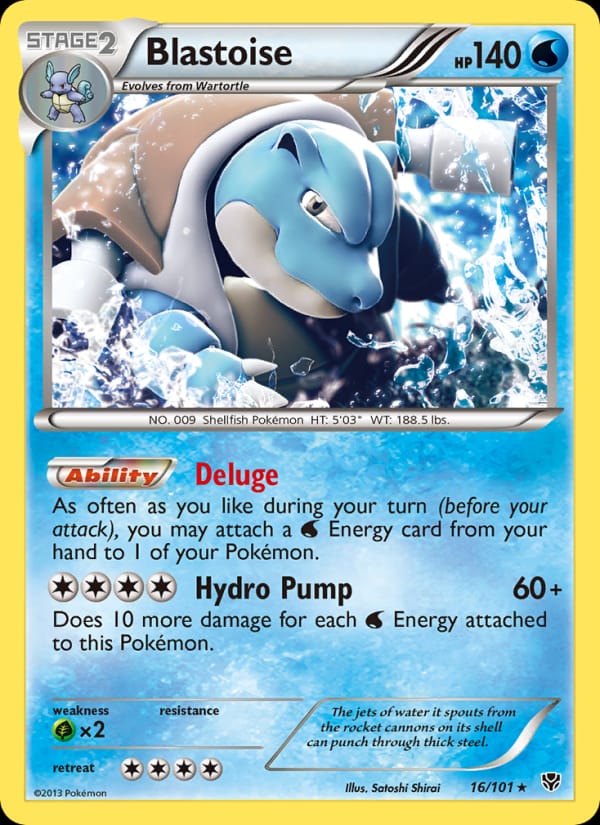 Blastoise 016/101