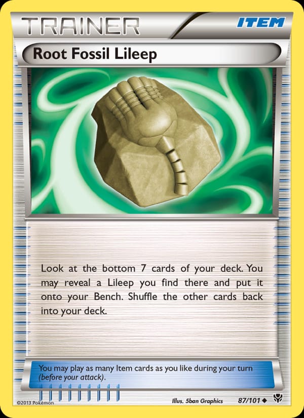 Root Fossil Lileep 087/101