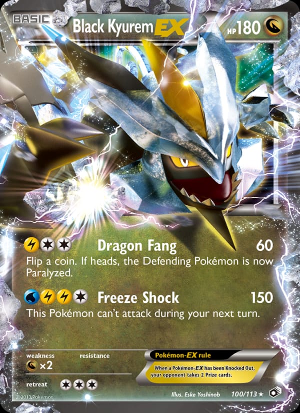 Black Kyurem-EX 100/113