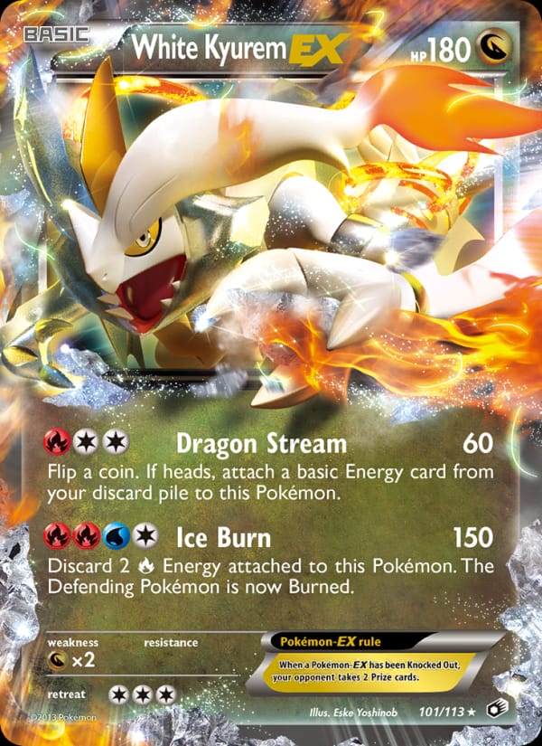 White Kyurem-EX 101/113