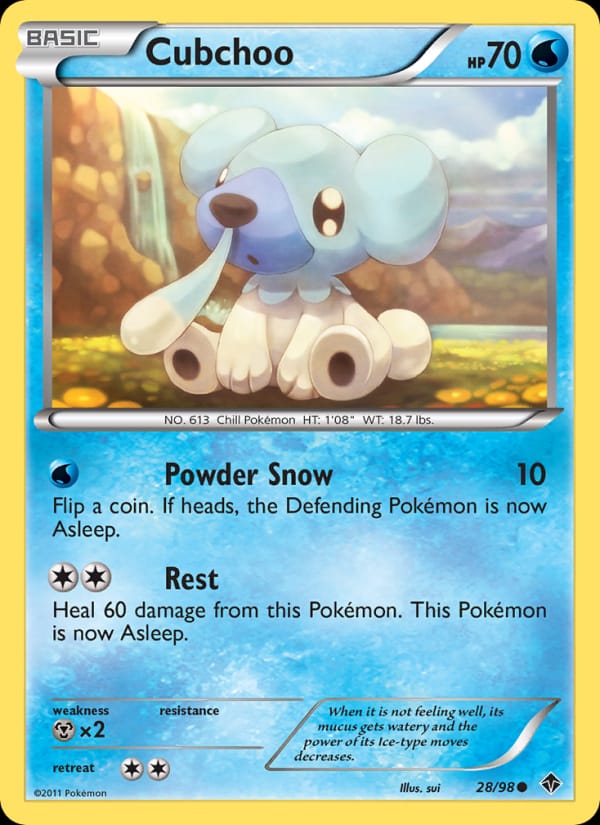 Cubchoo 028/098