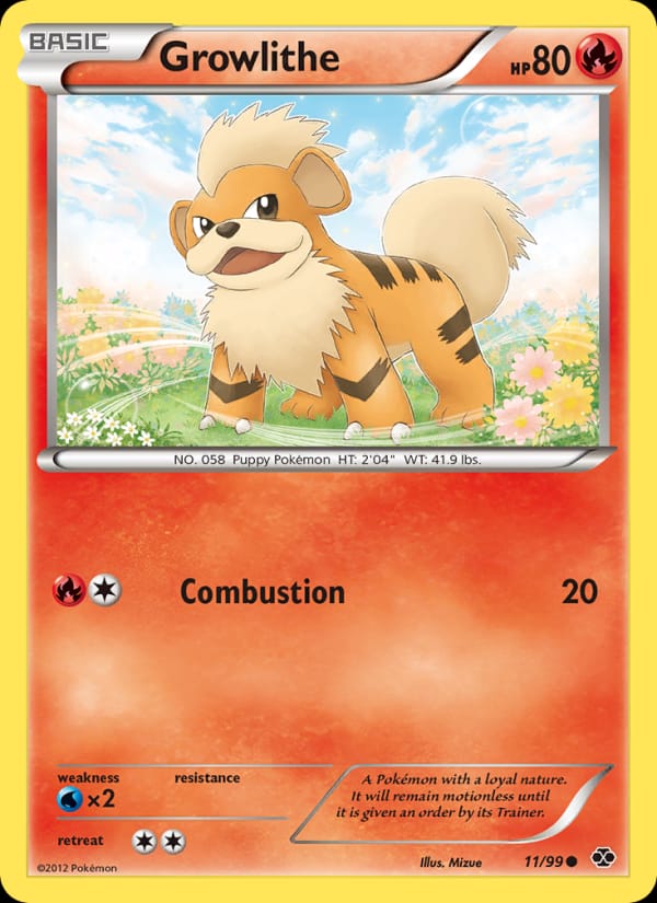 Growlithe 011/099