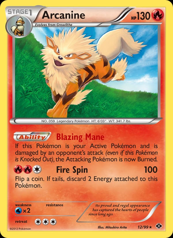 Arcanine 012/099