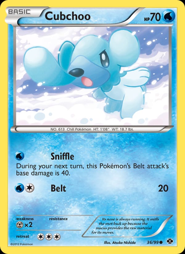 Cubchoo 036/099