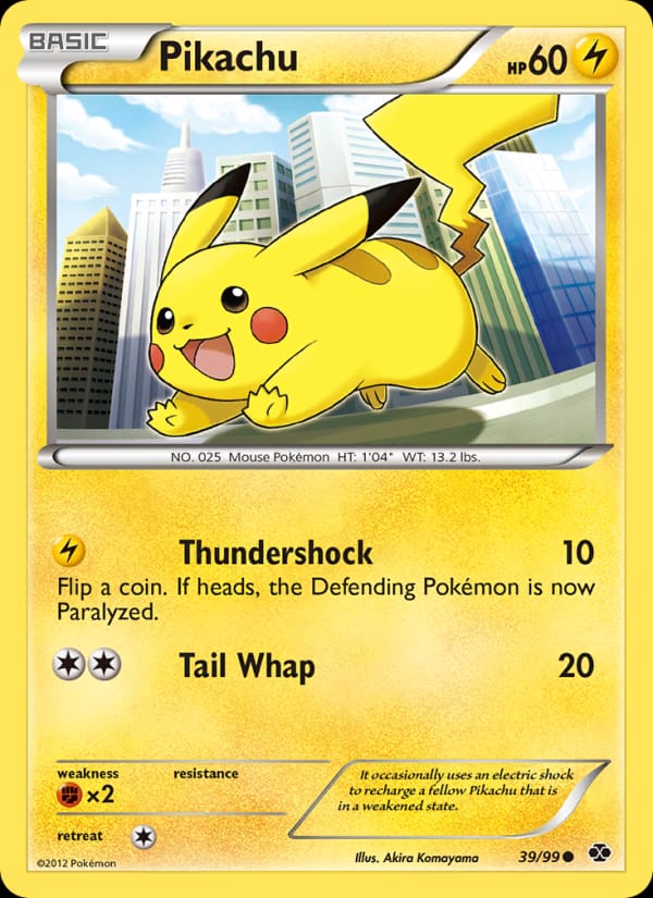 Pikachu 039/099
