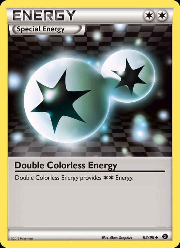 Double Colorless Energy 092/099
