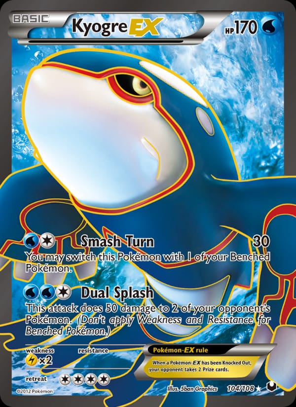Kyogre-EX 104/108