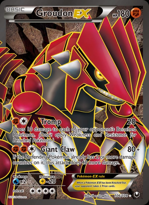 Groudon-EX 106/108