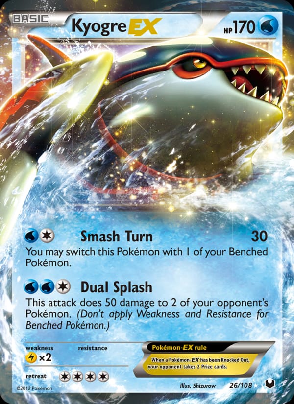 Kyogre-EX 026/108