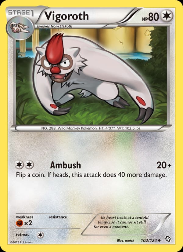 Vigoroth 102/124