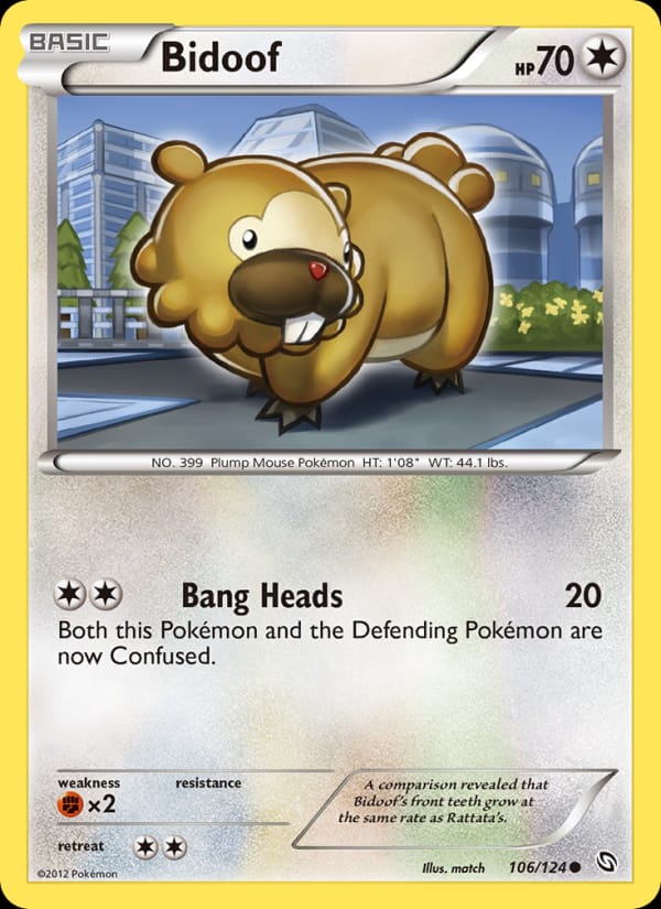 Bidoof 106/124