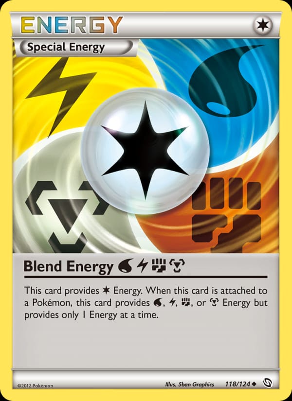 Blend Energy Water Lightning Fighting Metal 118/124