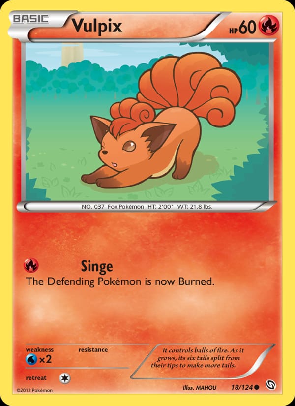 Vulpix 018/124