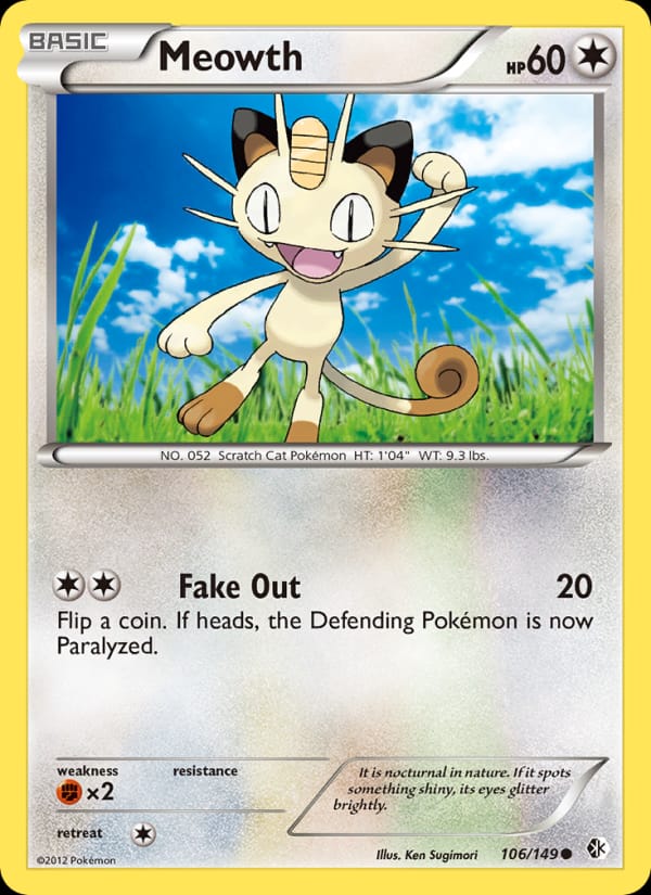 Meowth 106/149