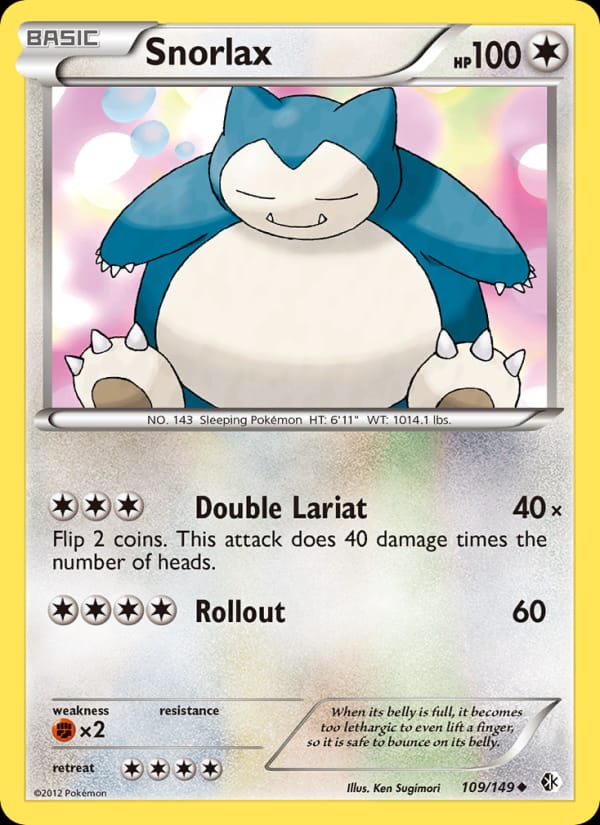 Snorlax 109/149