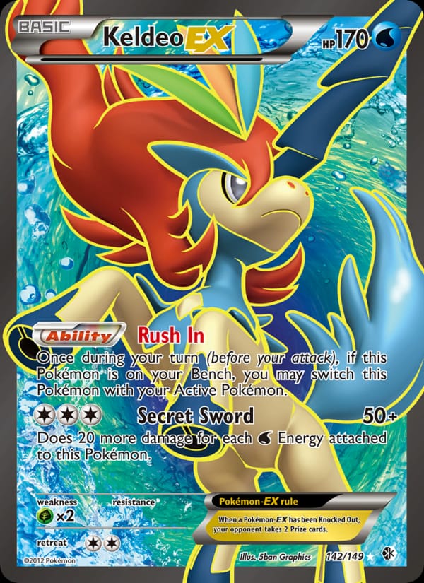 Keldeo-EX 142/149