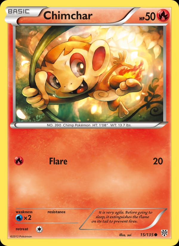 Chimchar 015/135