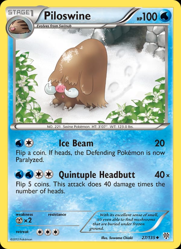Piloswine 027/135