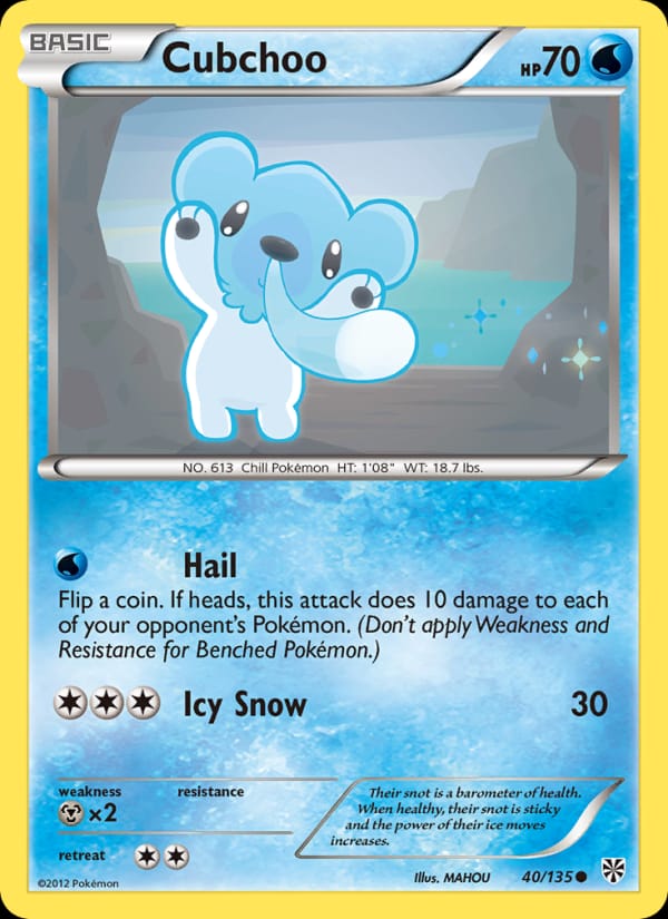 Cubchoo 040/135