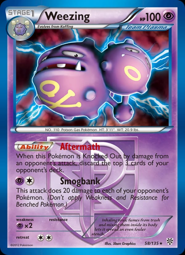 Weezing 058/135