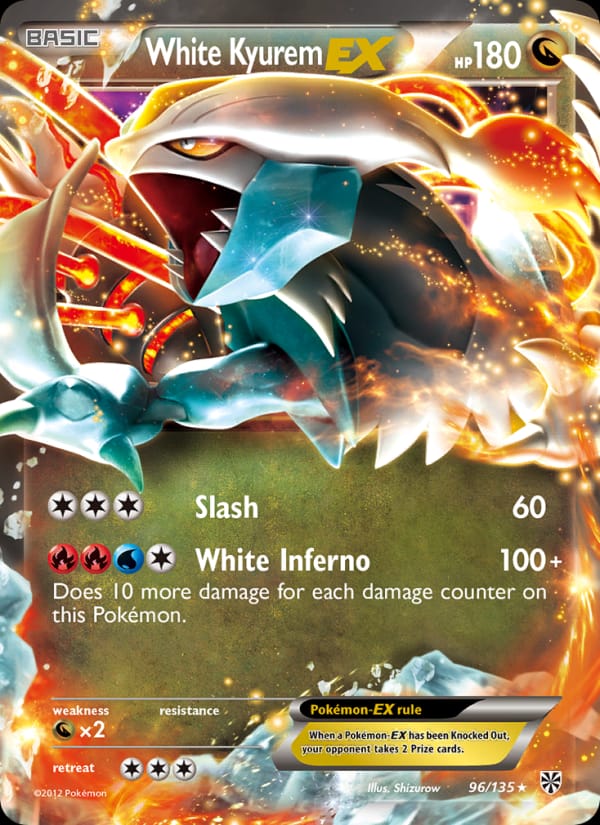 White Kyurem-EX 096/135