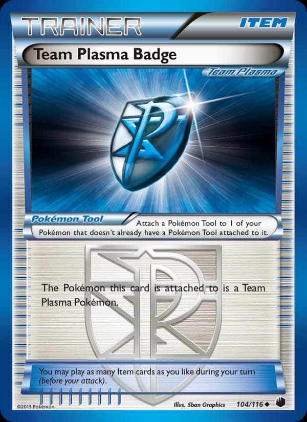 Team Plasma Badge 104/116