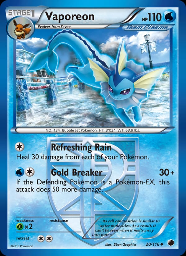 Vaporeon 020/116