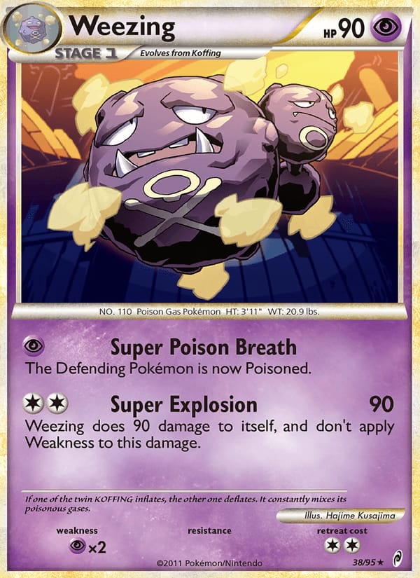 Weezing 038/095