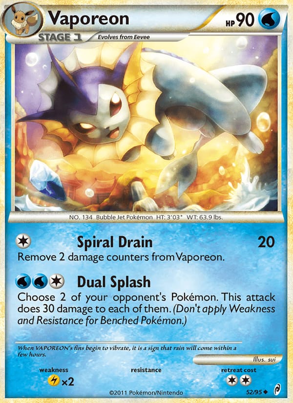 Vaporeon 052/095
