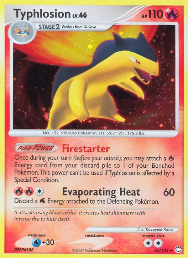 Typhlosion 016/123
