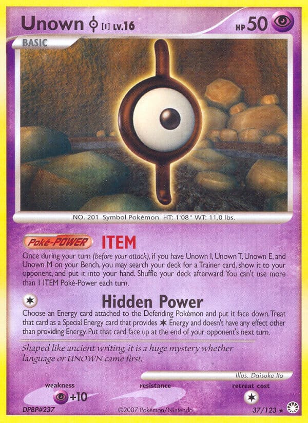 Unown I 037/123