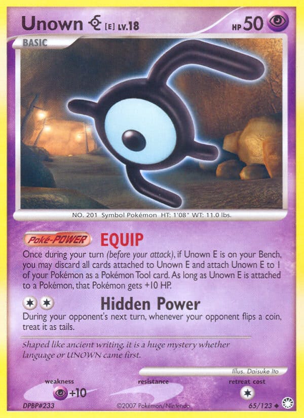 Unown E 065/123