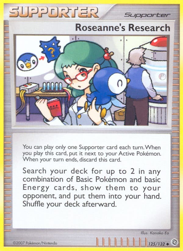 Roseanne's Research 125/132