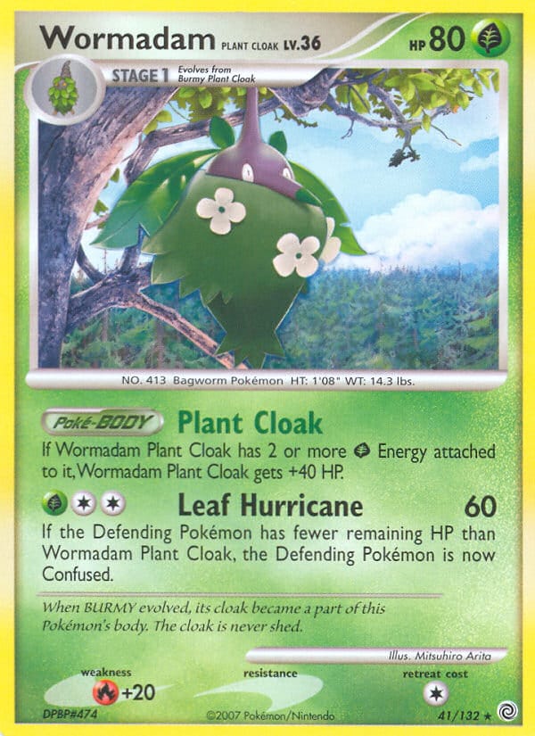 Wormadam Plant Cloak 041/132