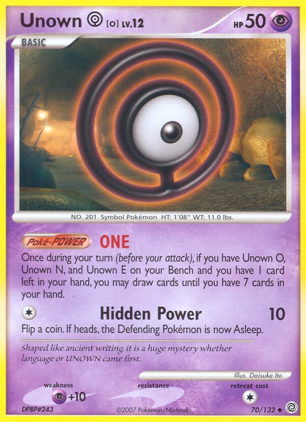 Unown O 070/132