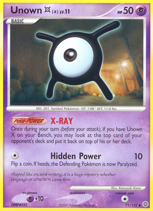 Unown X 071/132