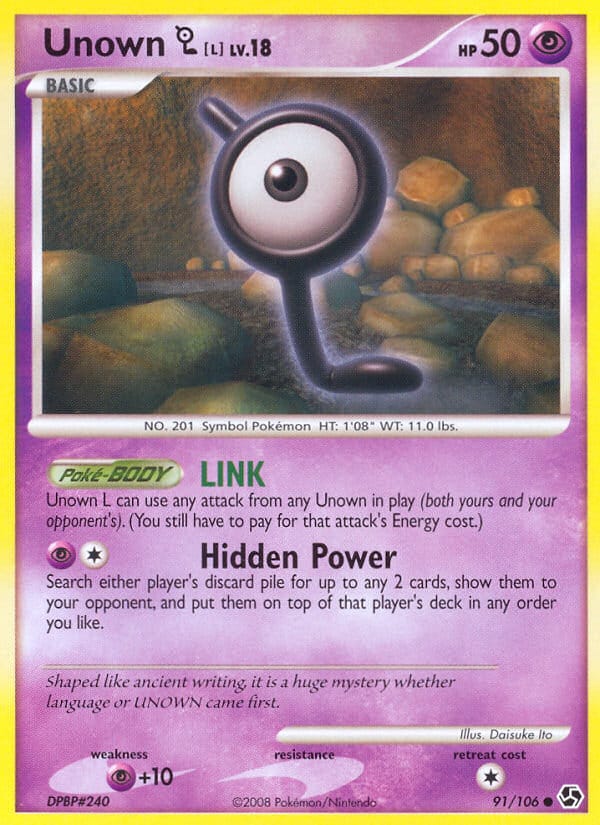 Unown L 091/106