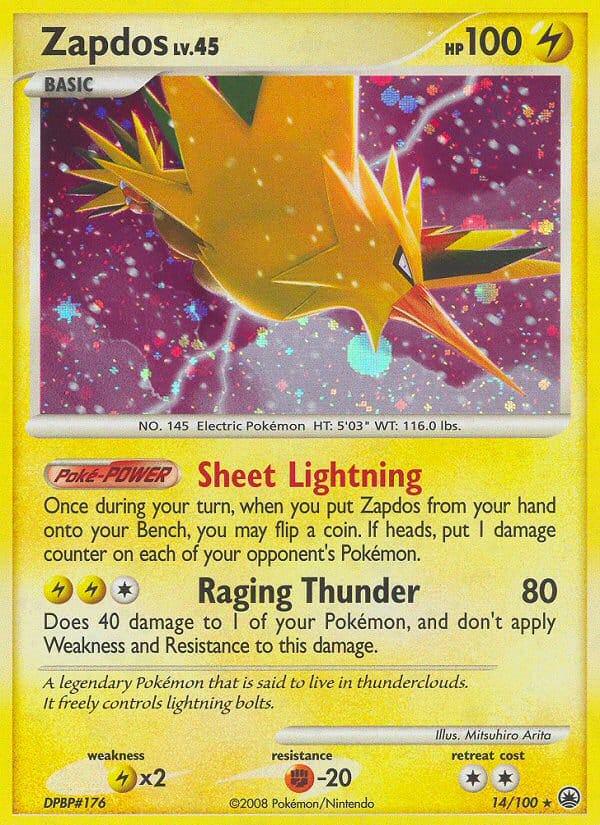Zapdos 014/100