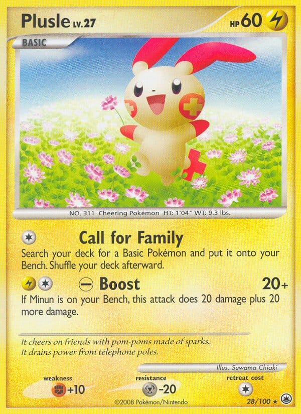 Plusle 028/100