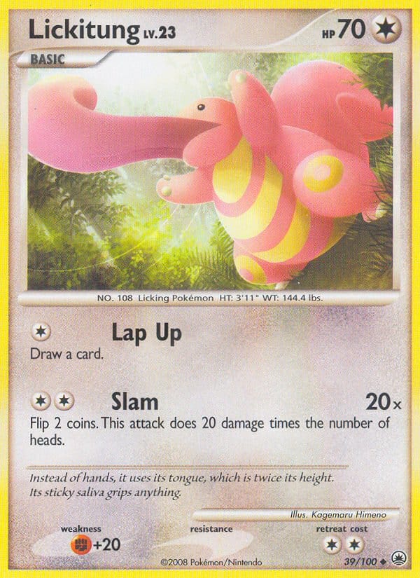 Lickitung 039/100