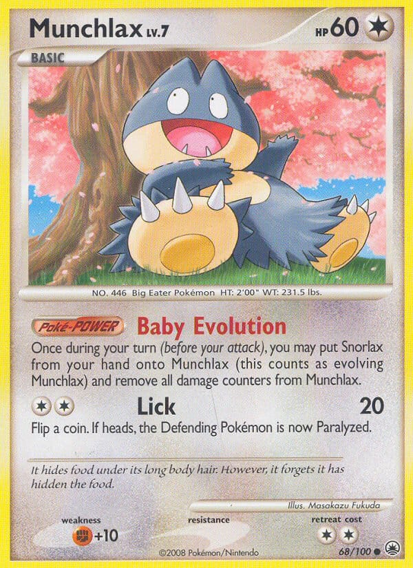 Munchlax 068/100