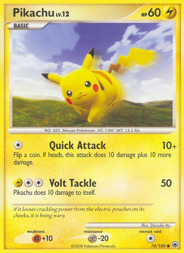 Pikachu 070/100