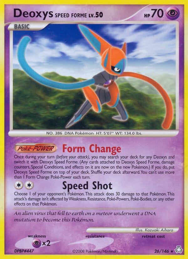 Deoxys Speed Forme 026/146