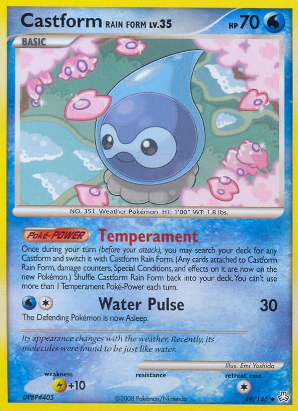 Castform Rain Form 049/146