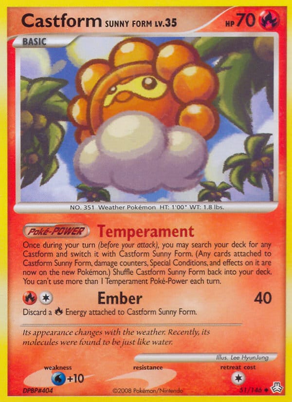 Castform Sunny Form 051/146