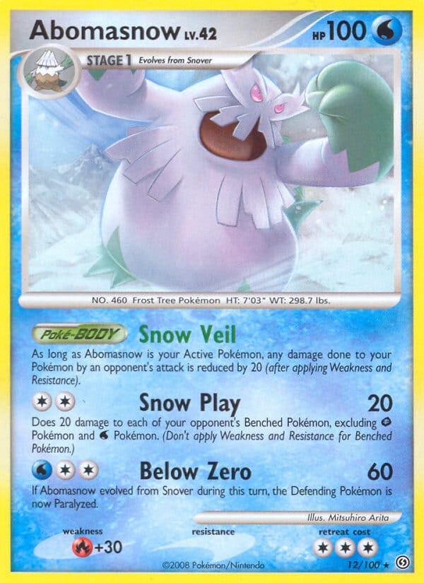 Abomasnow 012/100