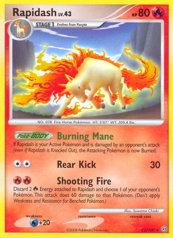 Rapidash 022/100