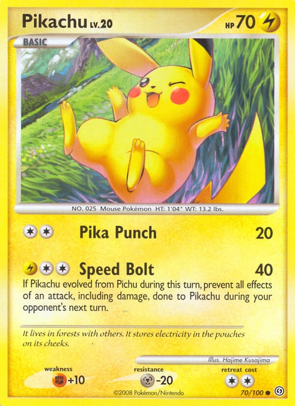 Pikachu 070/100