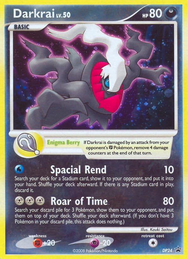 Darkrai #DP24, DP Black Star Promos