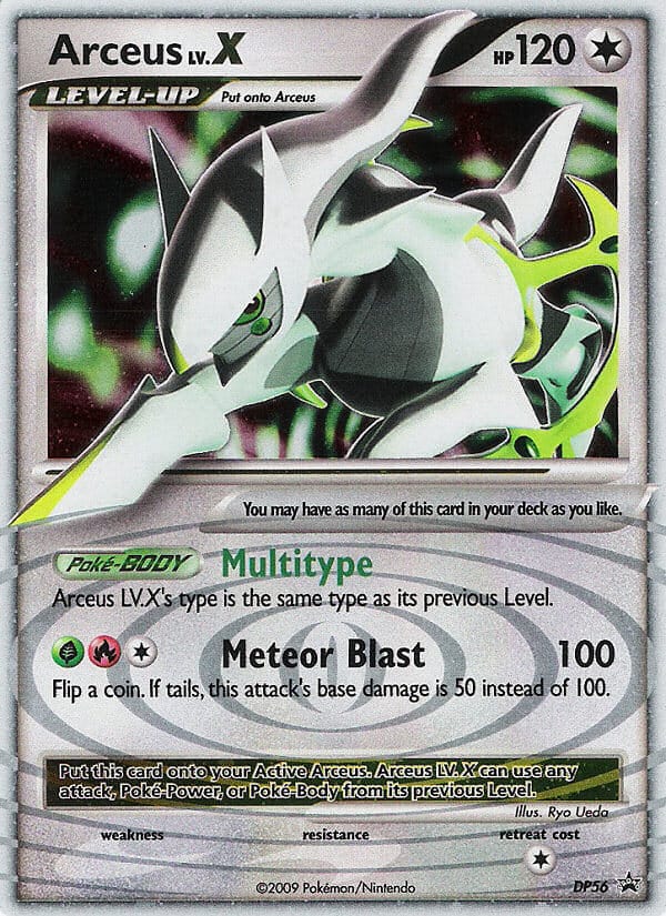 Arceus #DP56, DP Black Star Promos